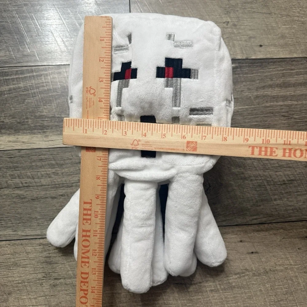 Minecraft GHAST White Mob Cube Plush Stuffed Character Mojang 2021 Jay Franco - Picture 6 of 15